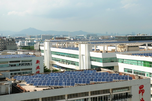 福建兆瓦分布式光伏电站在高新区并网发电